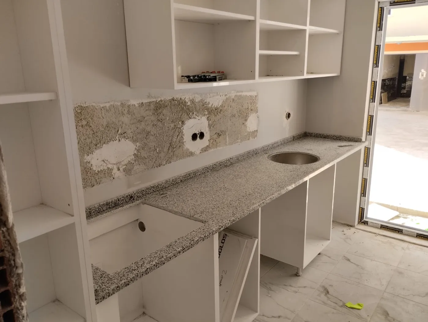 Kuvars (quartz) tezgah uygulaması — Emek Granit Mermer Antalya
