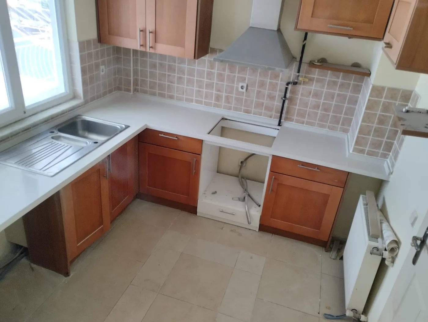 Kuvars (quartz) tezgah uygulaması — Emek Granit Mermer Antalya